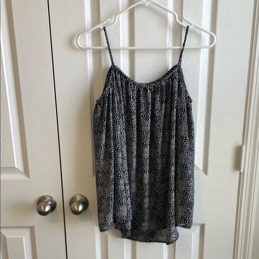 Vince Camaro Black and White Women's Top